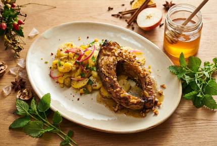 Obrázek Weihnachtsspezialität: Karpfen mit Honig und Walnüssen