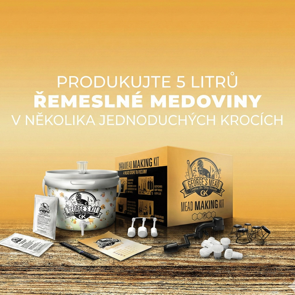 Set zur Herstellung von hausgemachtem Met – George's Mead (5 Liter)