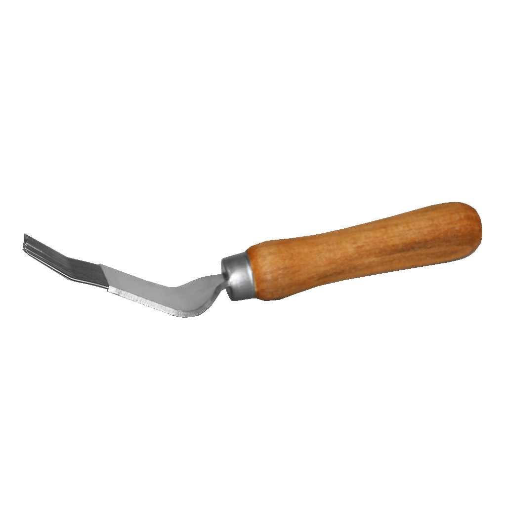 Entdecklungsgabel Holz gebogen 19 Nadel