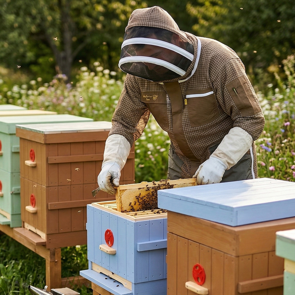 Mellarius Imkeranzug mit Belüftung - Elegant Bee - S-XXXXL