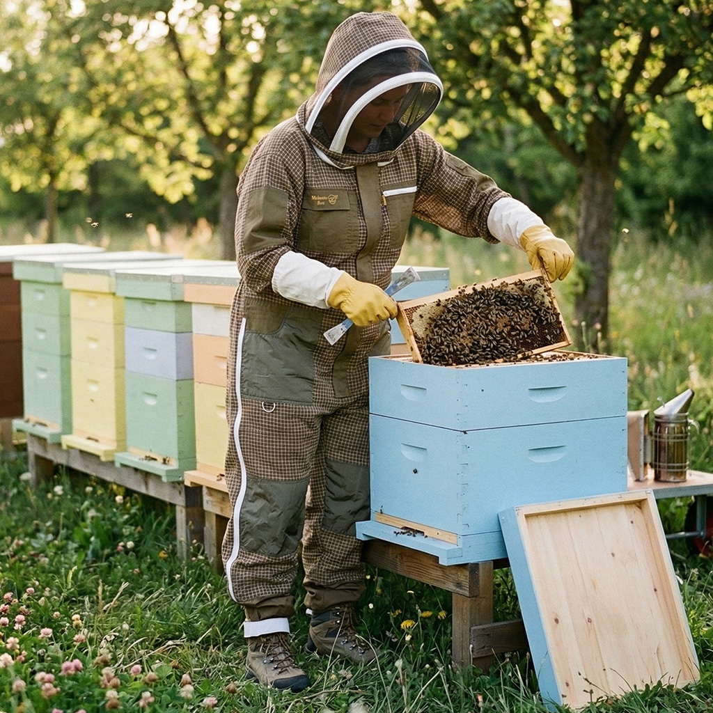 Mellarius Imkeranzug mit Belüftung - Elegant Bee - S-XXXXL