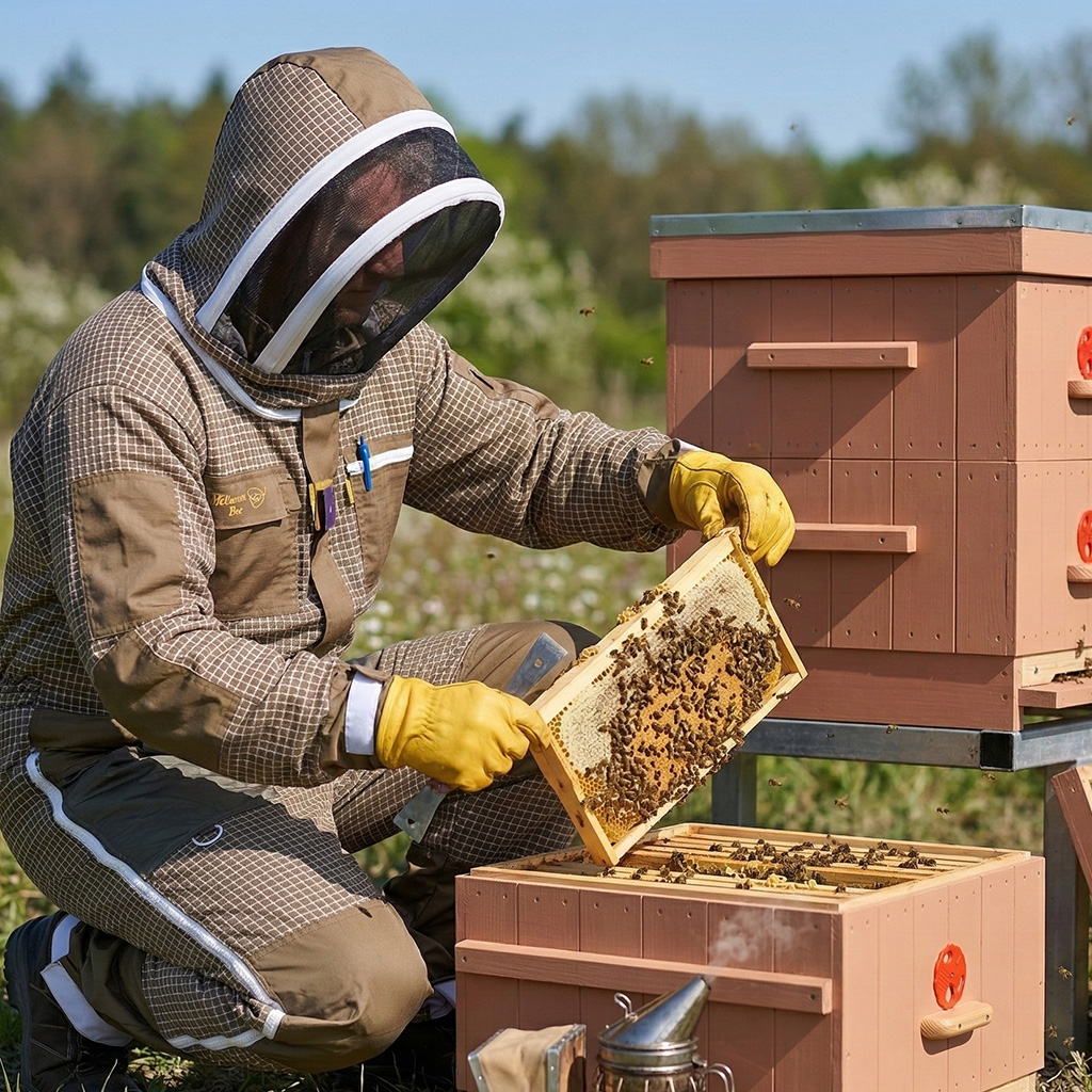 Mellarius Imkeranzug mit Belüftung - Elegant Bee - S-XXXXL