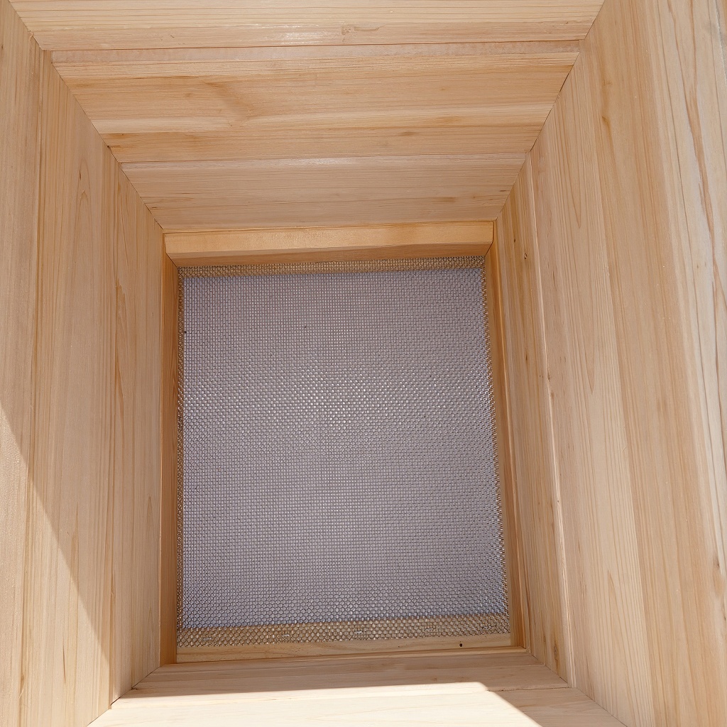 Lorenzbeute Langstroth 4 x 2/3 - 159 - 10 R. mit Varroaboden