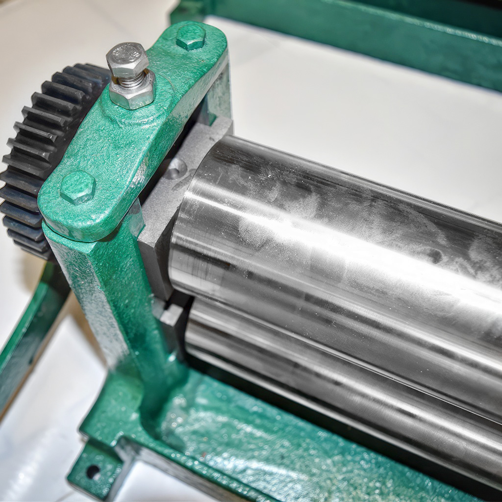 Pressmaschine auf Mittelwände