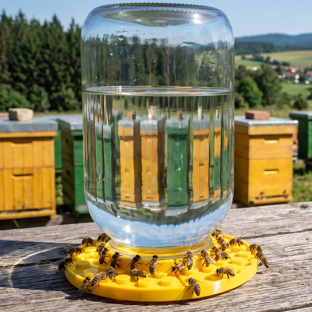 Bienentränke für großes Glas Ø 175 mm