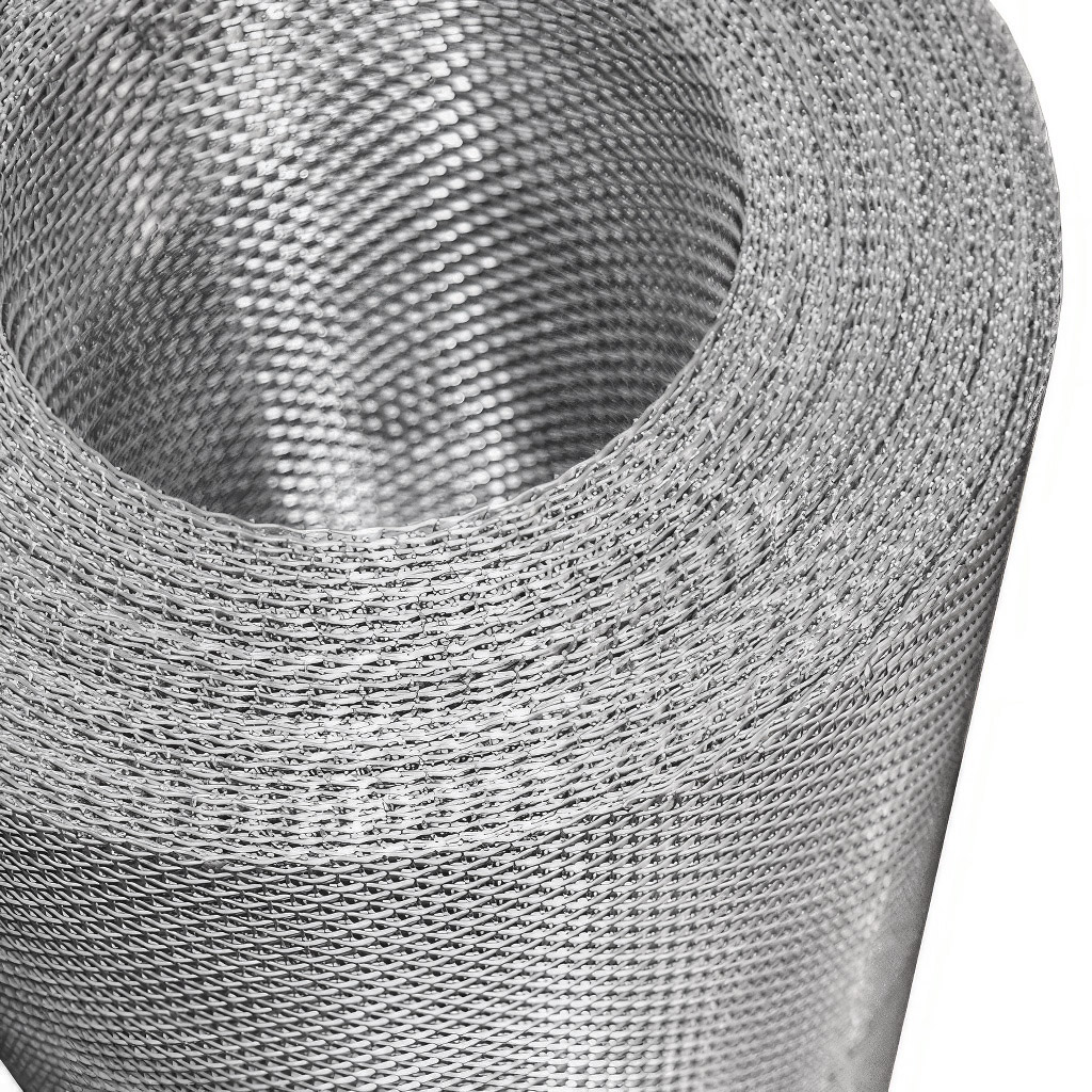 Imkereigewebe aus Edelstahl 304 – Maschenweite 3,15 mm, Breite 1 m, Länge 10 m