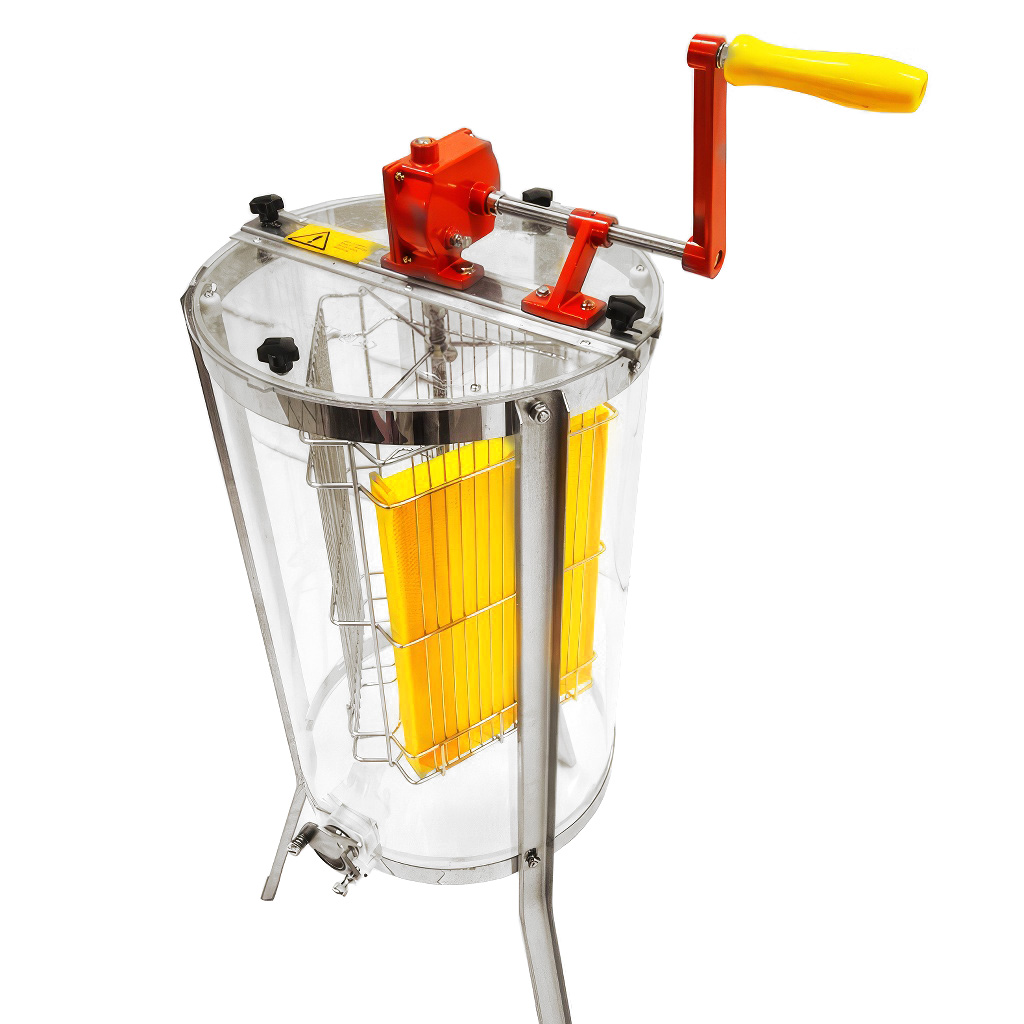 Honigschleuder Mellarius ProLine 3 Waben Transparente Dia 40