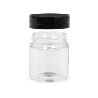 Kosmetiktiegel aus Glas 30 ml