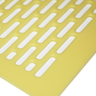Absperrgitter – wechselseitig – Gusskunststoff – 500x500 mm