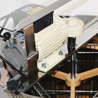 Honigschleuder Mellarius OptiLine 3/9 Waben 230V mit  Elektroantrieb P52