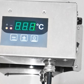 Doppelwand-Abfüller mit Heizung Mellarius MaxiLine 230 V – 54 Liter / 70 kg