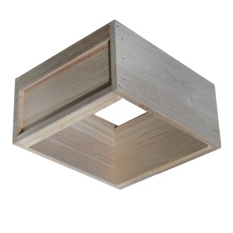 DN Ganzzarge (223 mm) 10 R. aus Paulowniaholz - Dr. Liebig - in Teile