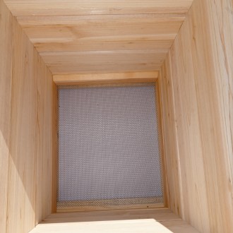 Lorenzbeute Langstroth 4 x 2/3 - 159 - 10 R. mit Varroaboden