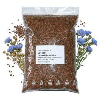 Gesäter Flachs - 0,5 kg