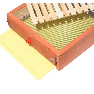 Vollgitter-Varroaboden für Langstroth – komplett, lackiert