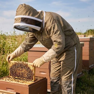 Imkeranzug mit Teilbelüftung Elegant Bee - S-XXXXL