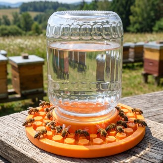 Bienen-Tränke für ein kleineres Glas Ø 155 mm