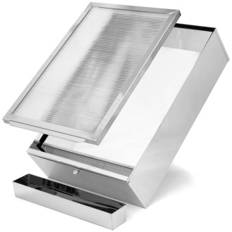 Sonnenwachsschmelzer aus Edelstahl ApiCera®