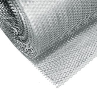 Imkerei-Streckmetall aus Aluminium, Maschenweite 4 mm, Rolle 0,42 × 10 m