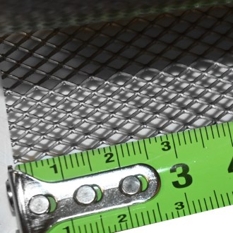 Imker-Streckmetall verzinkt, Maschenweite 4 mm, Rolle 0,5 × 10 m