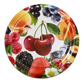 Twist-Off-Deckel für Glas TO 82 - RTS - Fruit 1