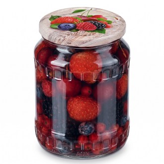 Twist-Off-Deckel für Glas TO 82 - RTS - Fruit 6 - 700 Stk. - ganze Karton