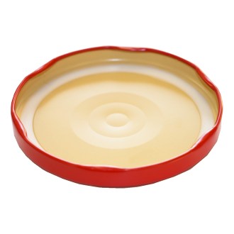 Twist-Off-Deckel für Glas TO 82 - RBS - rot