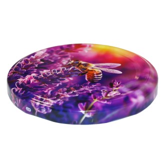Deckel für Glas TO 82 – Biene und Lavendel 700 Stück – kompletter Karton – HO17