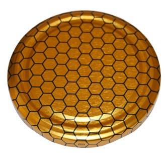 Deckel für Glas TO 82 – Bienenwabe – 700 Stk. – ganze Karton – HC6