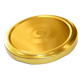 Twist-Off-Deckel für Glas TO 82 - RBS - gold