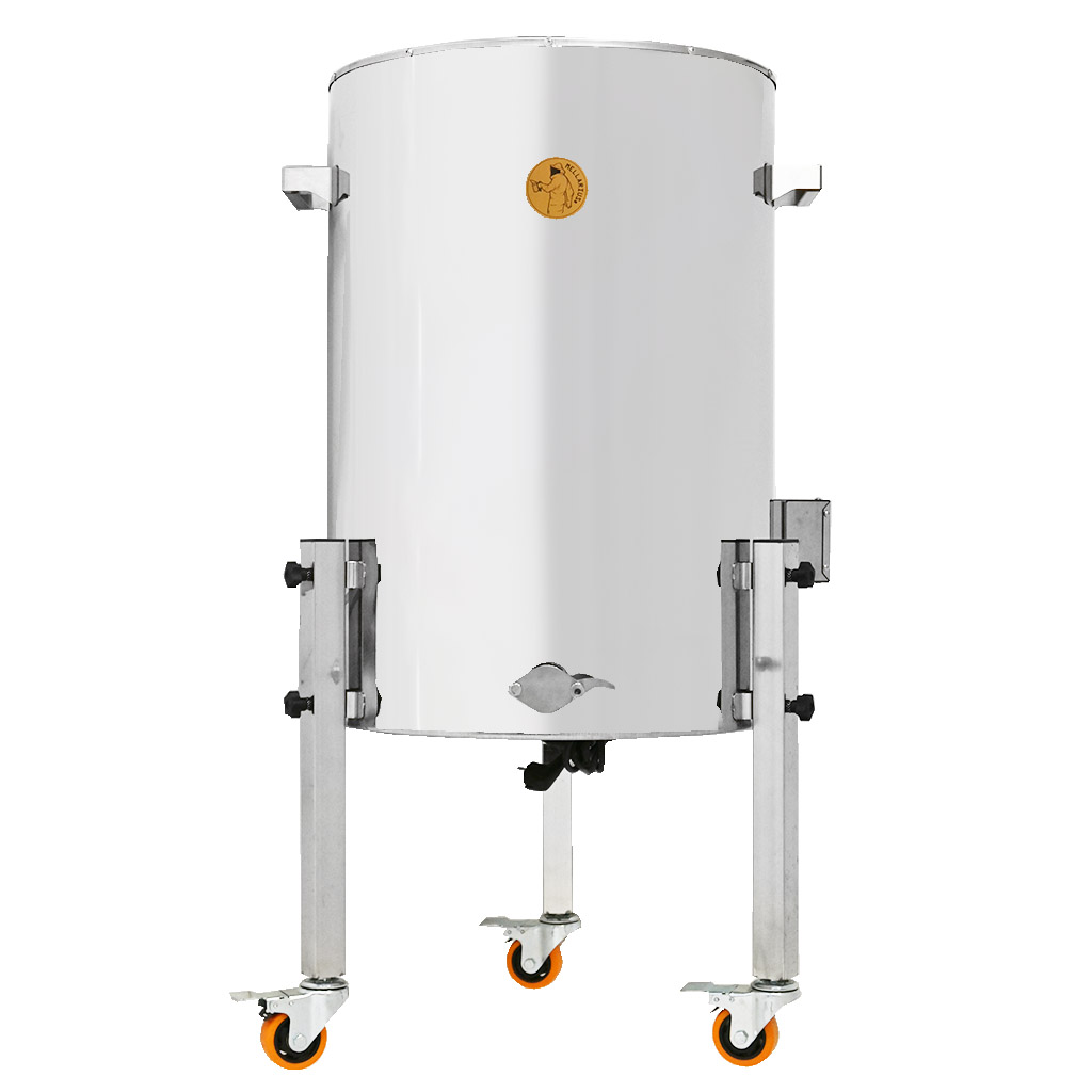 Doppelwand-Abfüller mit Heizung Mellarius MaxiLine 230 V – 133 Liter / 185 kg