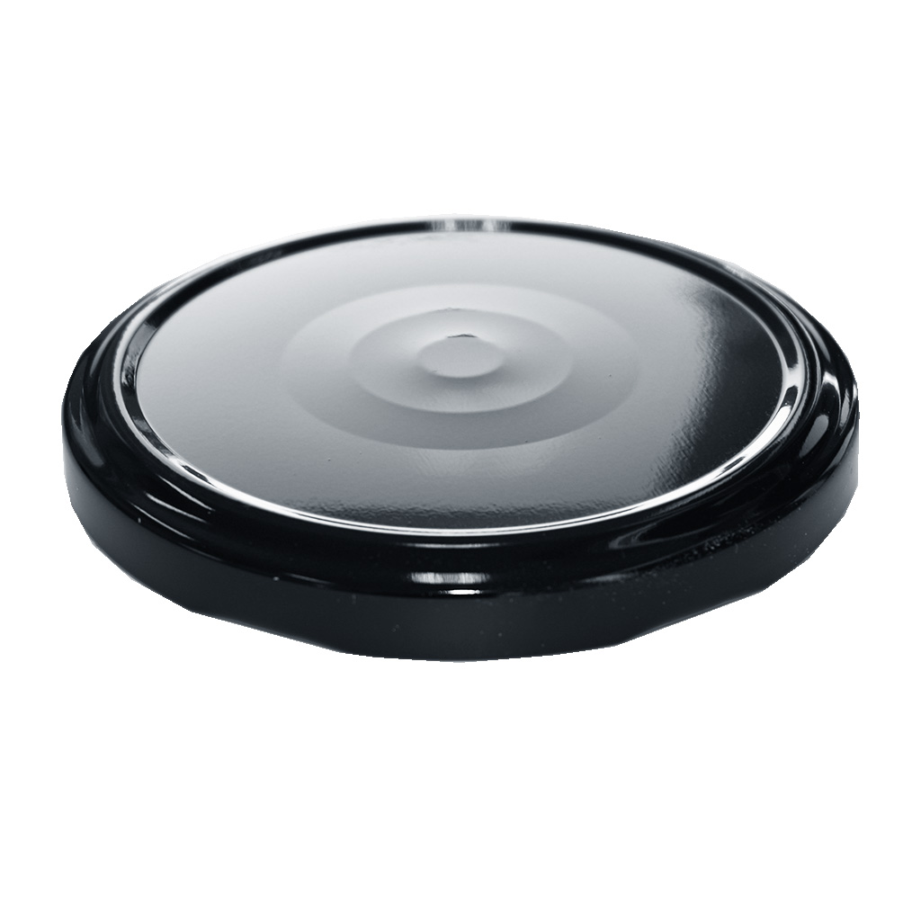 Twist-Off-Deckel für Glas TO 82 - RBS - schwarz - 700 Stk. - ganze Karton