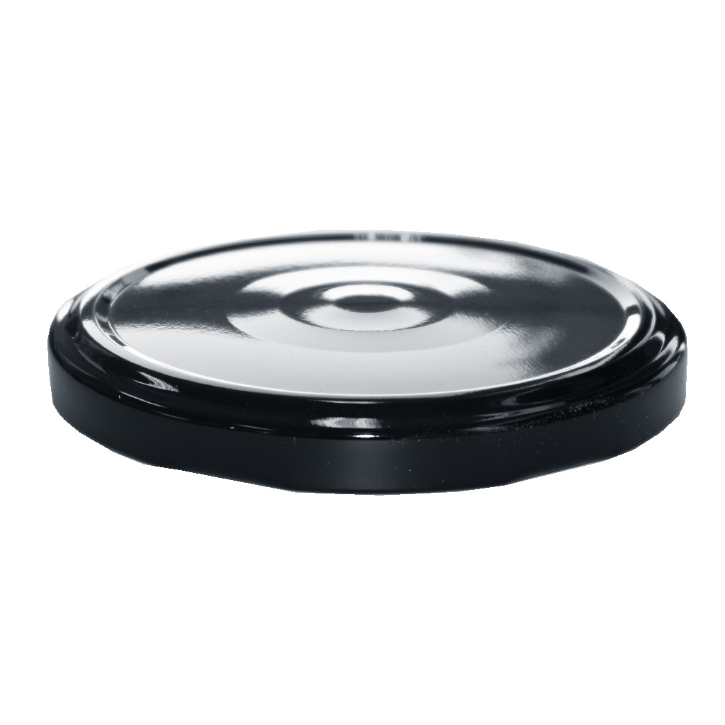 Twist-Off-Deckel für Glas TO 82 - RBS - schwarz - 700 Stk. - ganze Karton