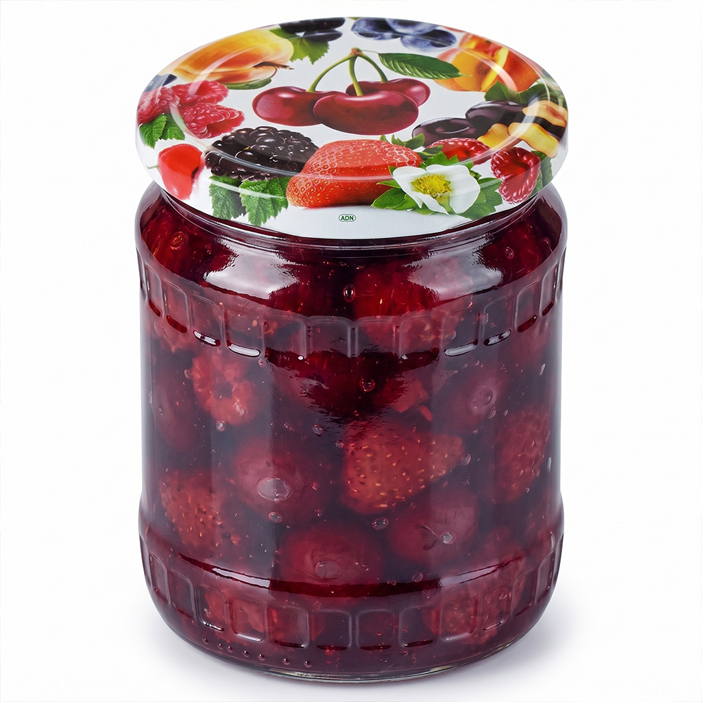 Twist-Off-Deckel für Glas TO 82 - RTS - Fruit 1 - 700 Stk. - ganze Karton