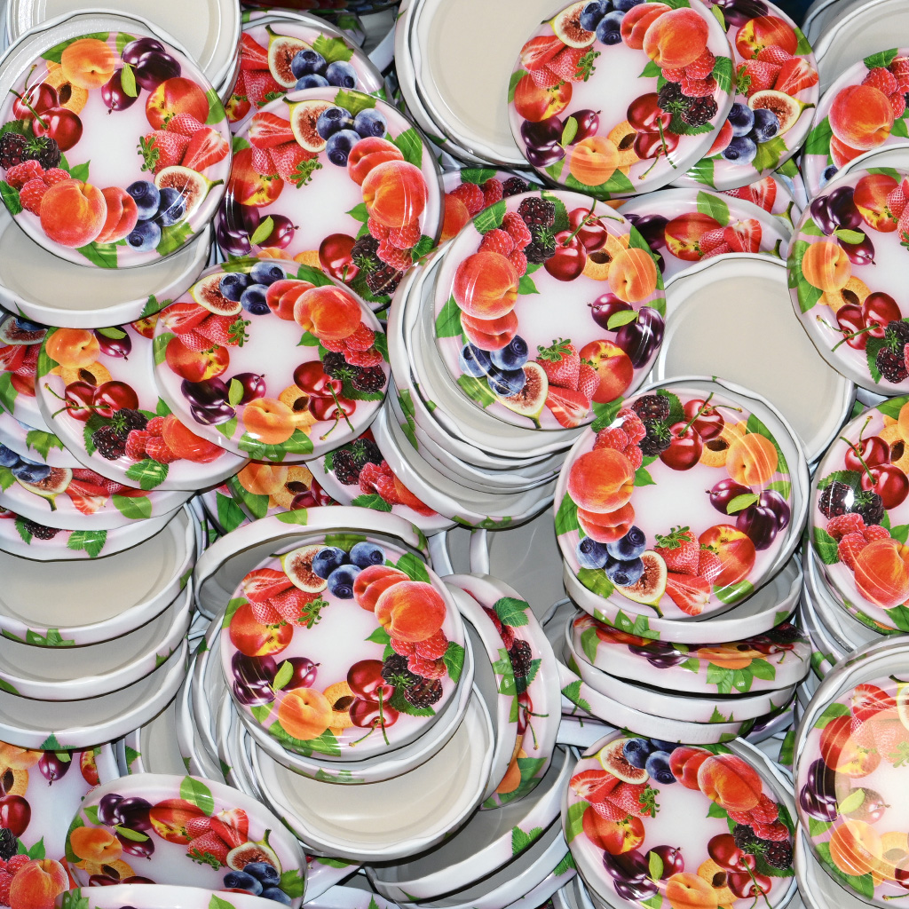 Twist-Off-Deckel für Glas TO 82 - RTS - Fruit 2