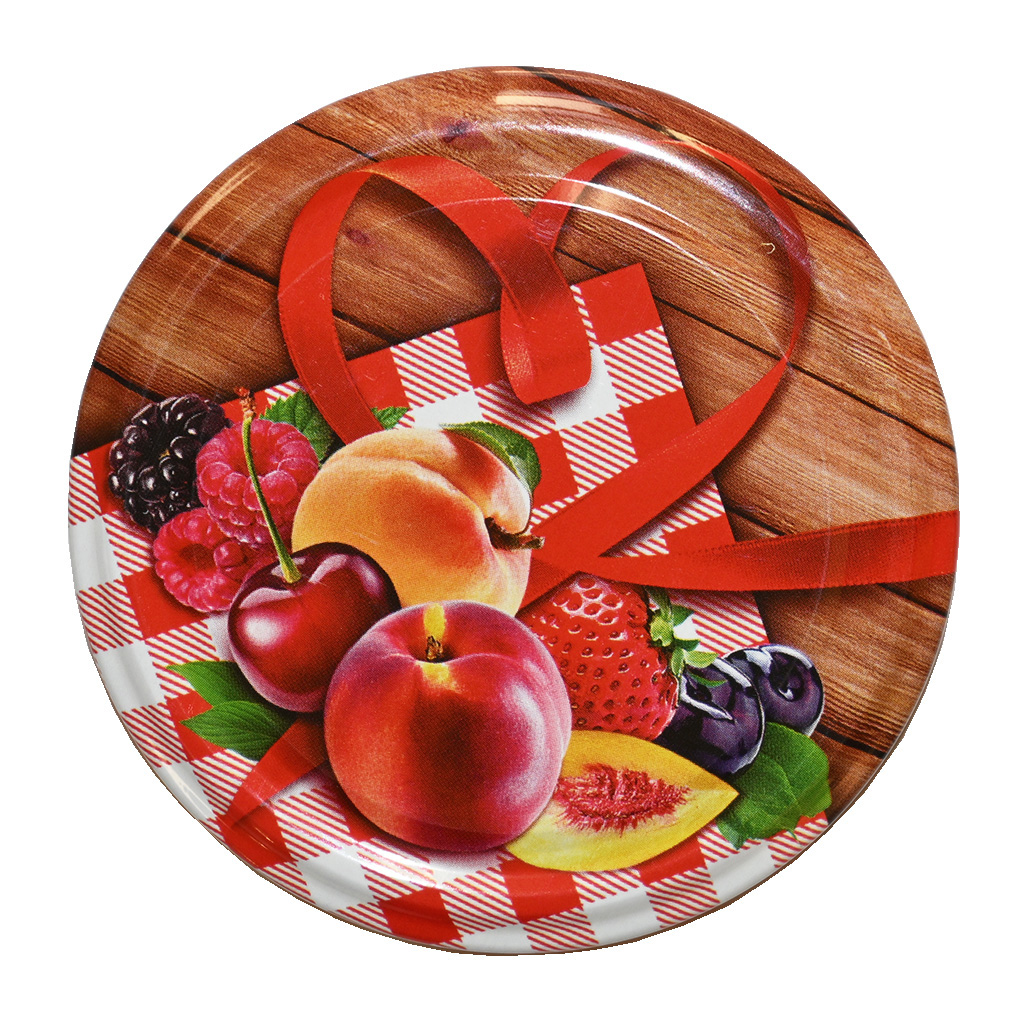 Einmachdeckel für Glas TO 82 - RTS - Fruit 3 - 700 Stk. - ganze Karton
