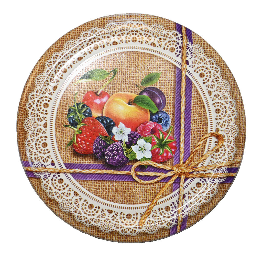 Twist-Off-Deckel für Glas TO 82 - RTS - Fruit 4 - 700 Stk. - ganze Karton