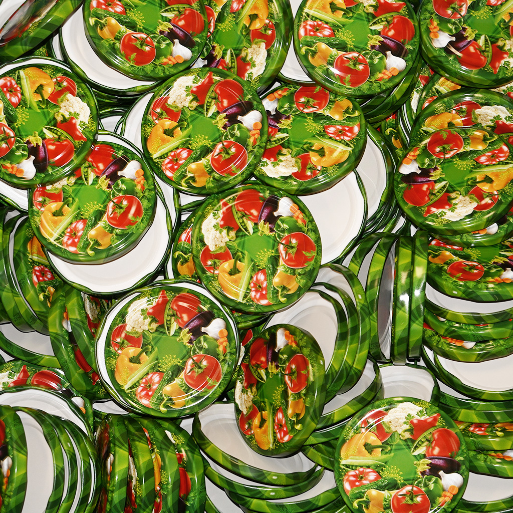 Twist-Off-Deckel für Glas TO 82 - RTS - Gemüse 2 - 700 Stk. - ganze Karton